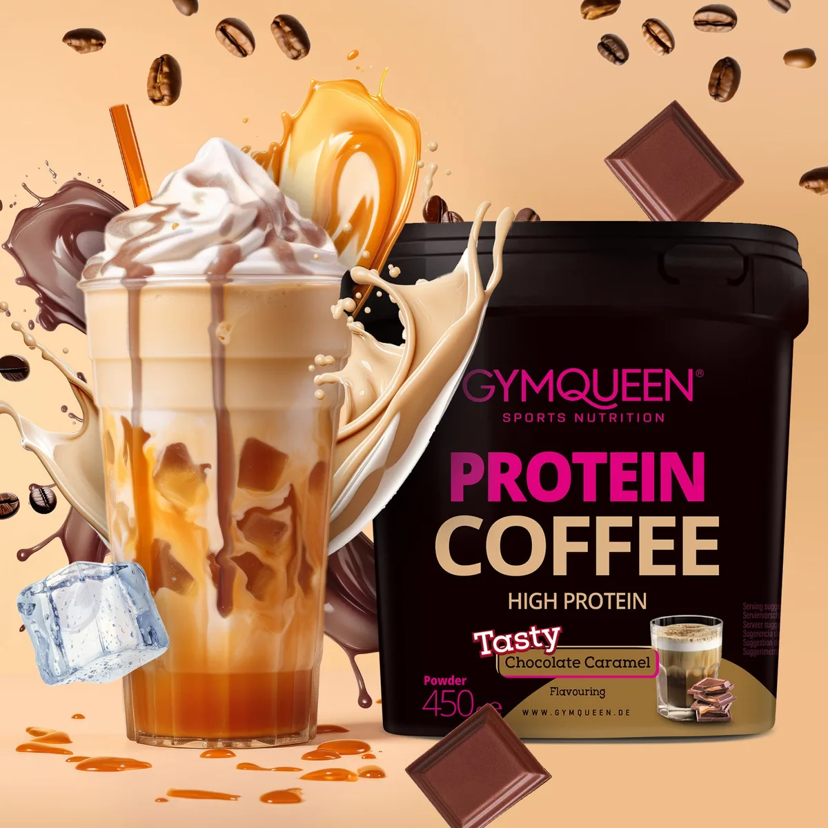 Protein Coffee (450g) Iced Coffee ohne Koffein