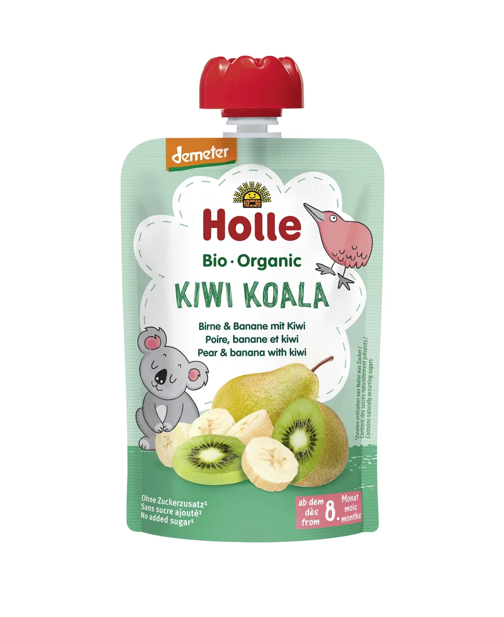 Demeter Pouchy ab dem 8. Monat (90g) Apfel & Mango mit Kokosnuss – Bild 8