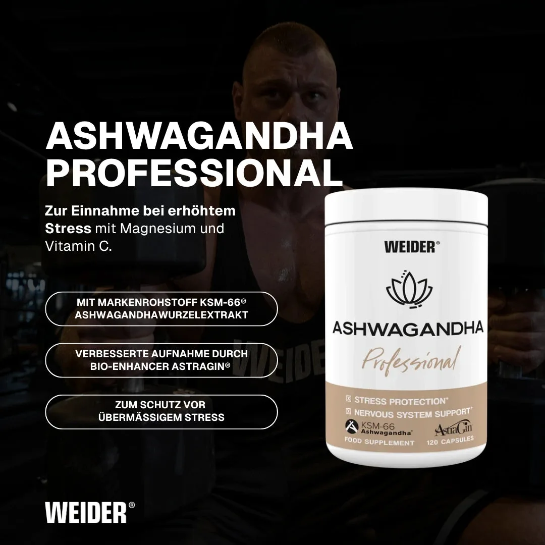 Ashwagandha Professional 120 Kapseln – Bild 2