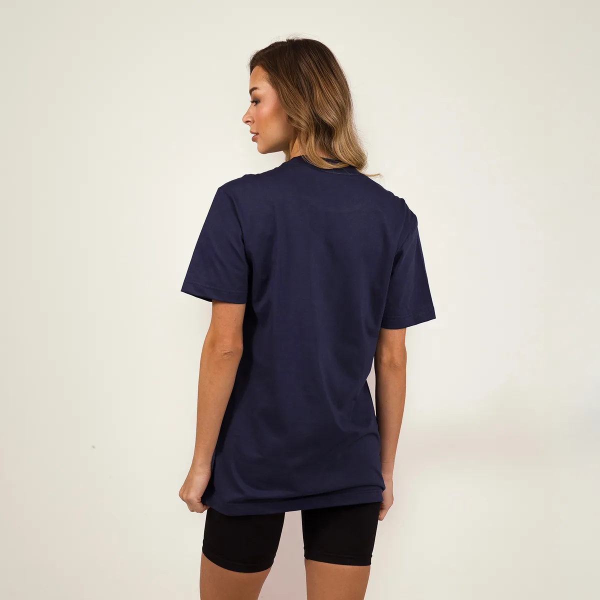 T-Shirt Damen Dunkelblau - Damen XS – Bild 4