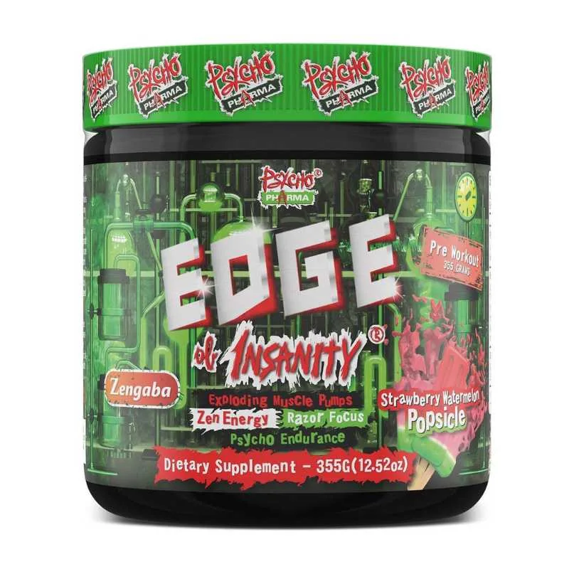 Psycho Pharma Edge of Insanity Pre-Workout, 350g Spiked Punch – Bild 5