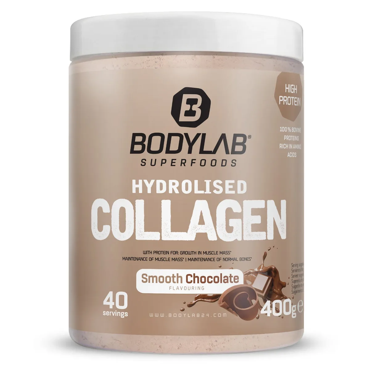 Hydrolised Collagen (400g) Neutral – Bild 7