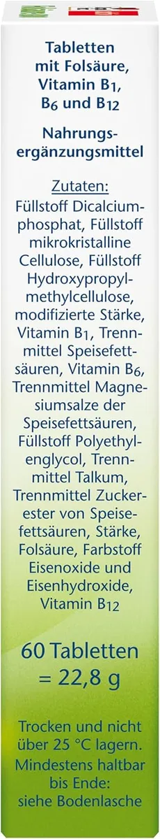 Folsäure 800 Depot (60 Tabletten) – Bild 3