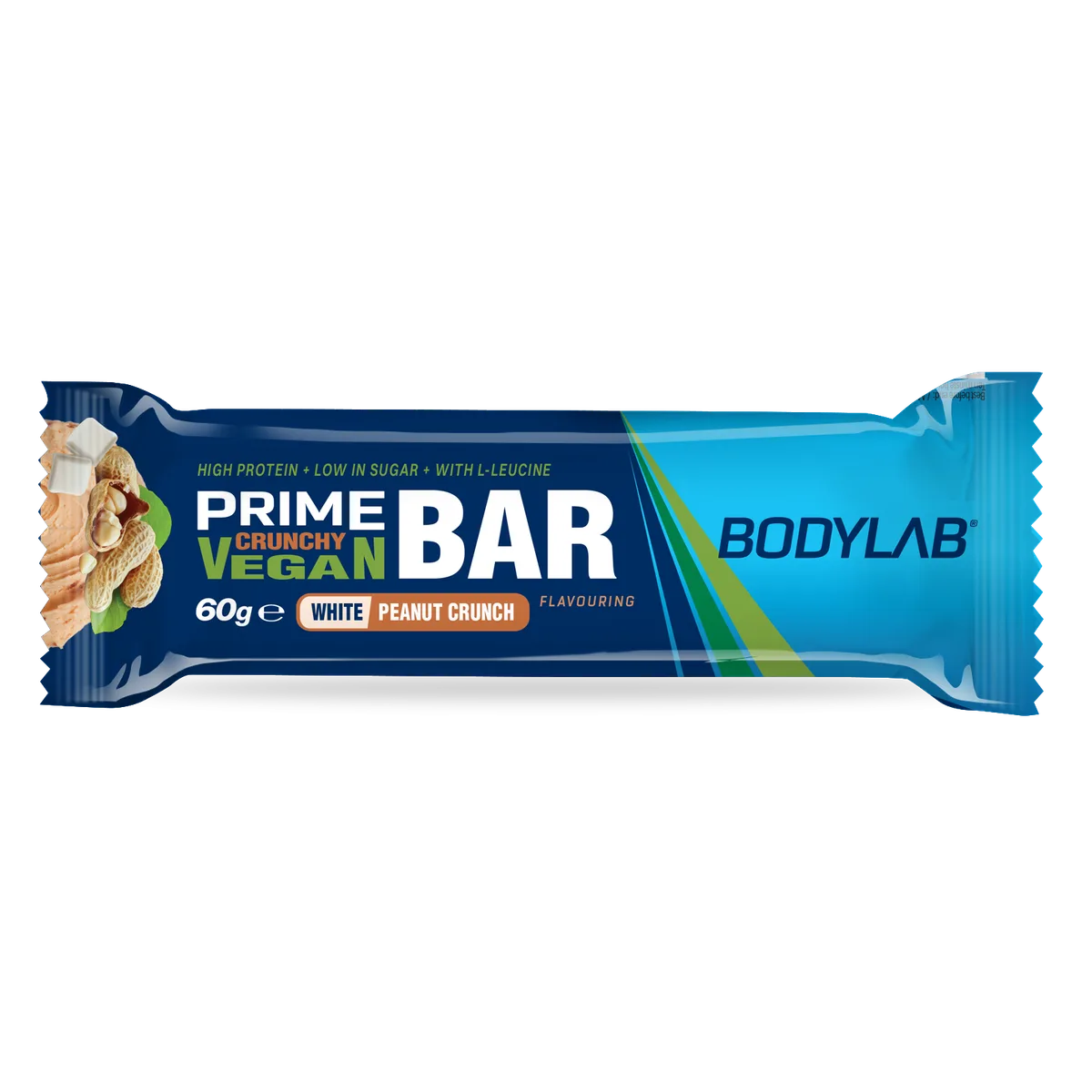 Prime Crunchy Vegan Bar (12x60g) White Peanut Crunch – Bild 6