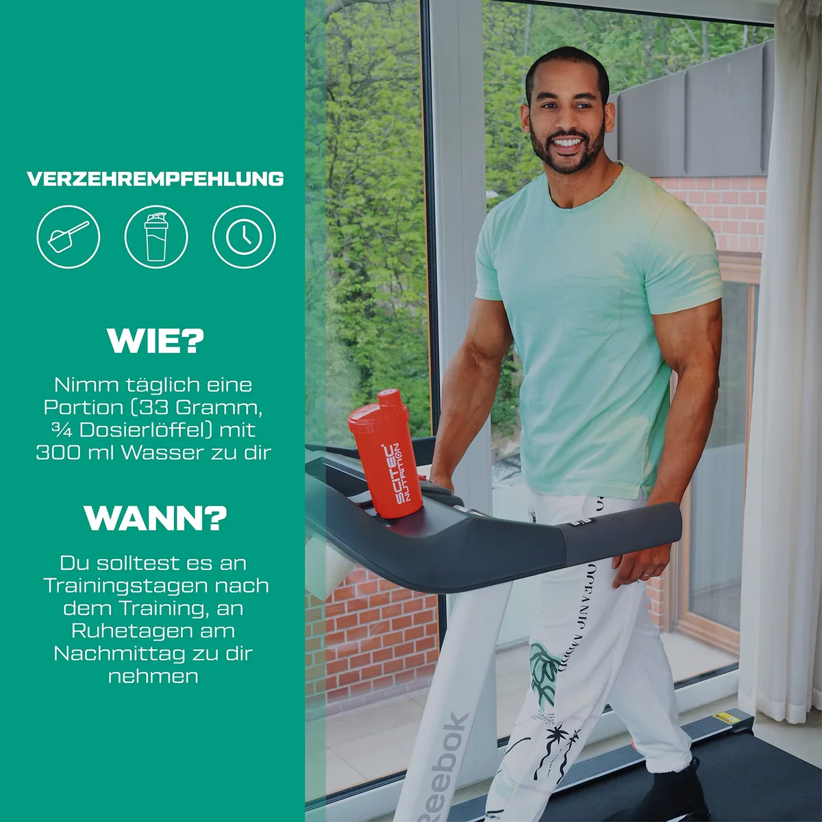 Scitec Nutrition 100% Vegan Protein - 5 pflanzliche Proteinquellen - angereichert mit Vitamin B12-33g pro Portion - Vegan, 1 kg, Vanille – Bild 7
