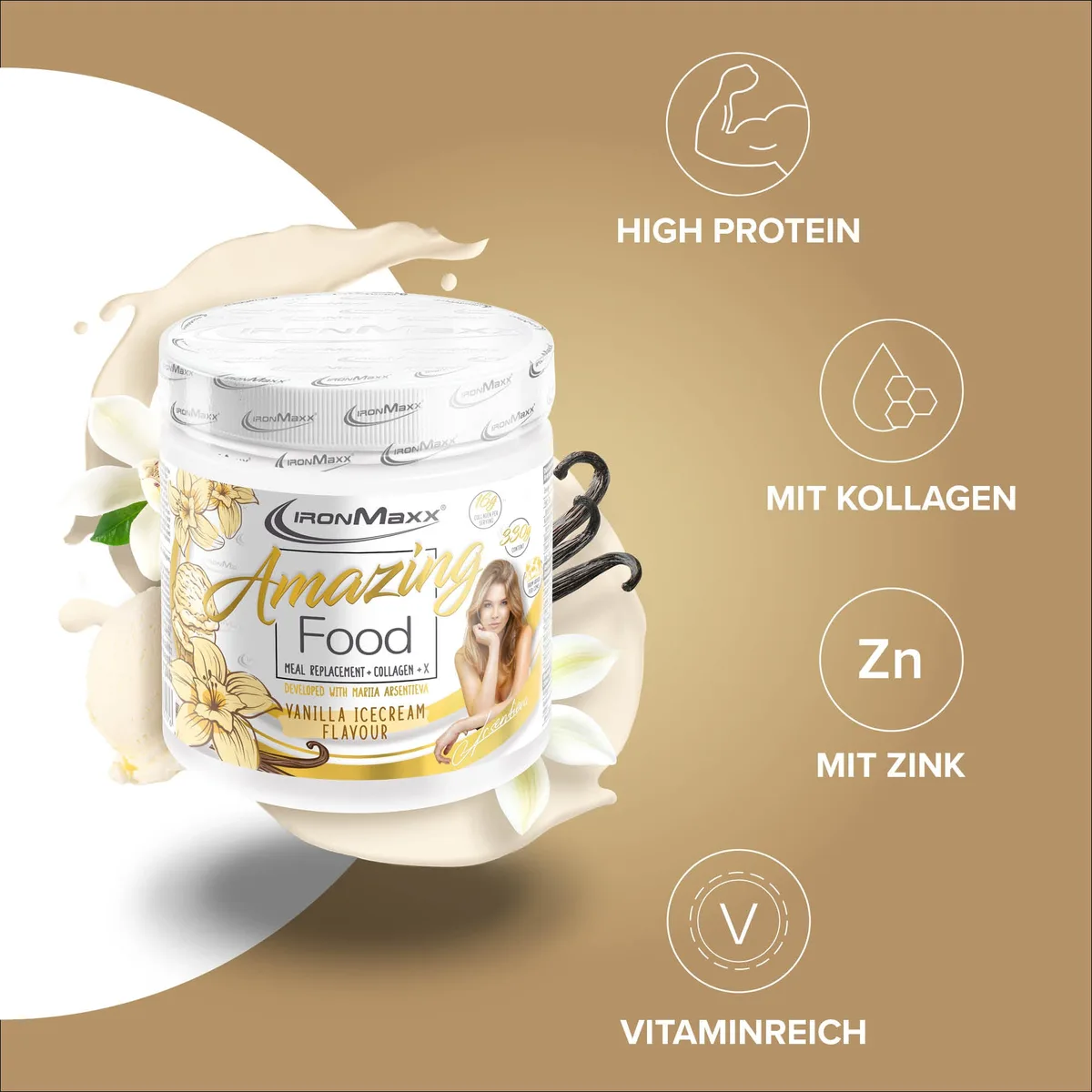 Amazing Food (330g) - Vanilla Ice Cream – Bild 7