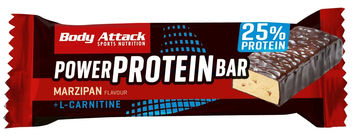 Power Protein-Bar (24x35g) Marzipan – Bild 2