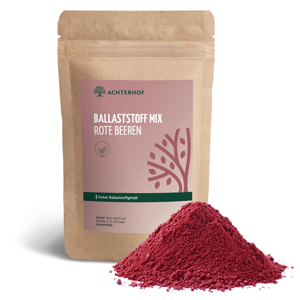 Ballaststoff Mix rote Beeren (100g) – Bild 2