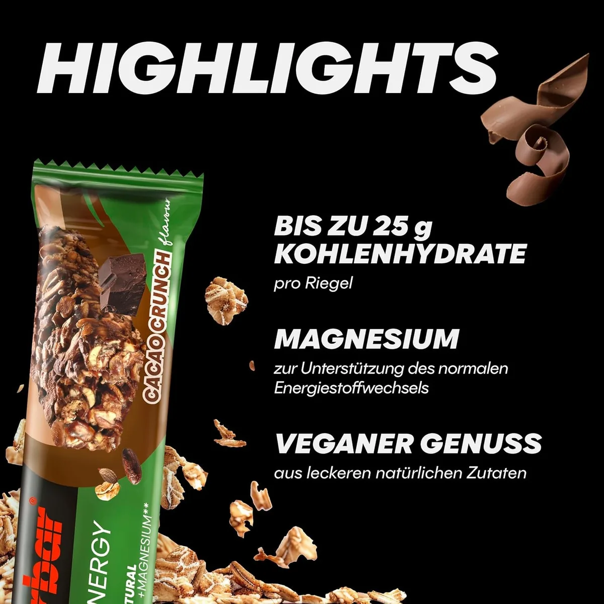 Natural Energy Cereal Bar (18x40g) Strawberry-Cranberry – Bild 2