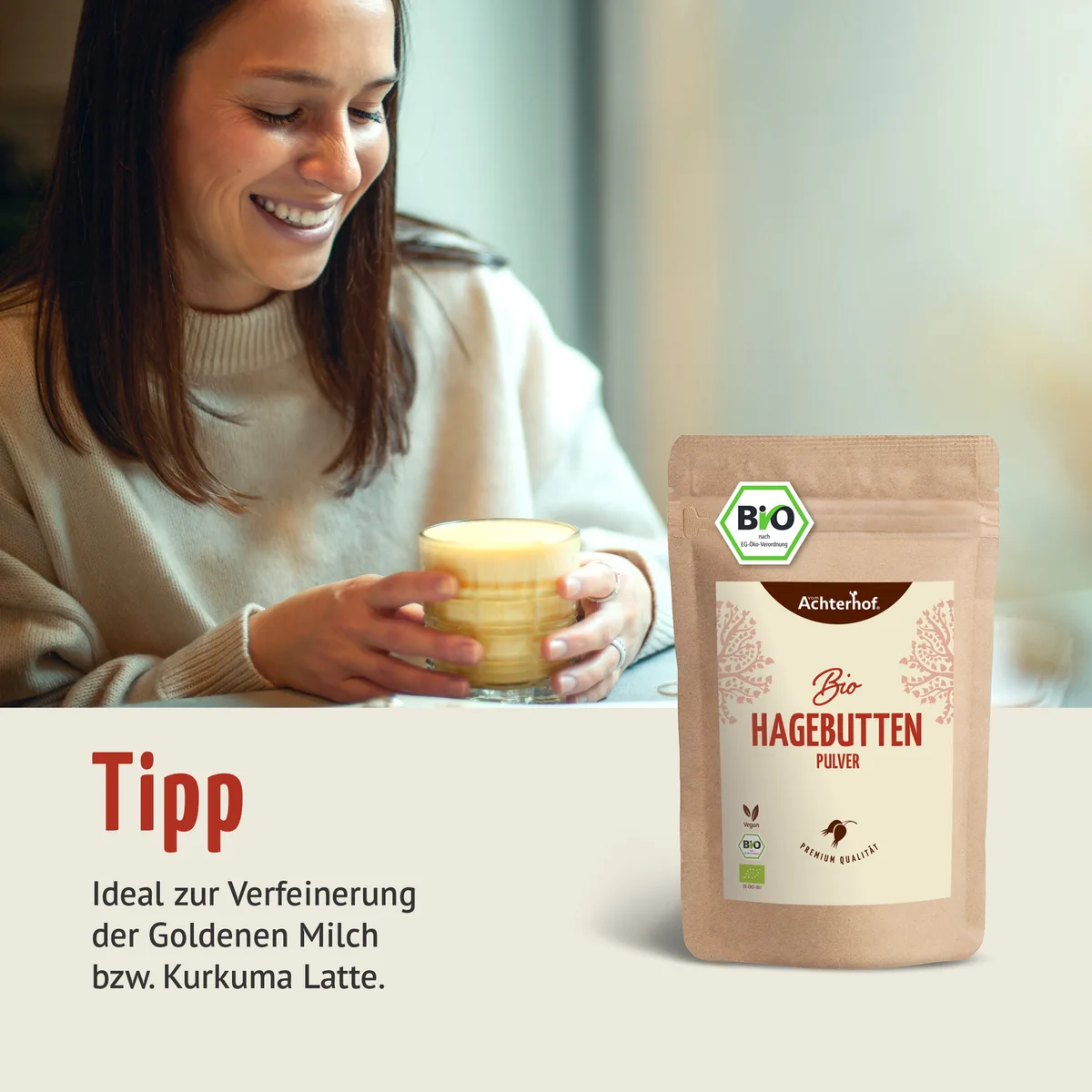 Bio Hagebutten Pulver (1000g) – Bild 8
