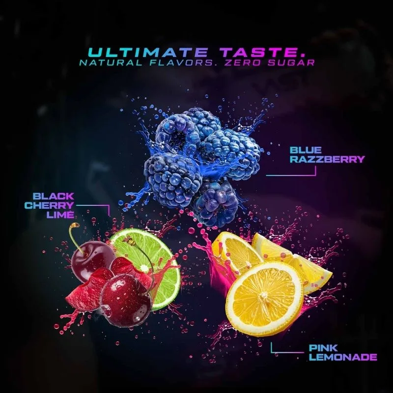 VAST Sports V8 Ultra Ultimate Preworkout Blue Razzberry – Bild 4