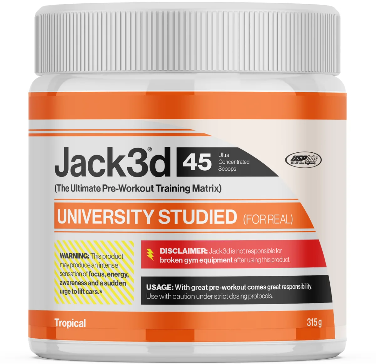 JACK3D Advanced Pre-Workout Blue Raspberry / 315g – Bild 3