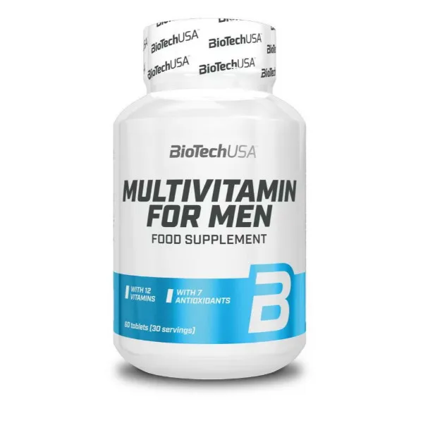 BioTech USA Multivitamin for Men, 60 Tabl.