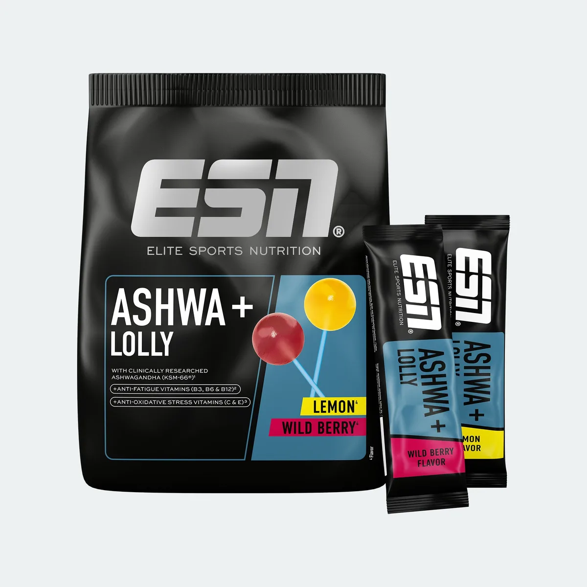 Ashwagandha Lolly: Ashwa+ Mixed / 10 x 9,6g