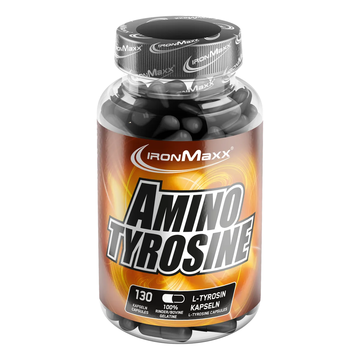Amino Tyrosin - 130 Kapseln – Bild 2