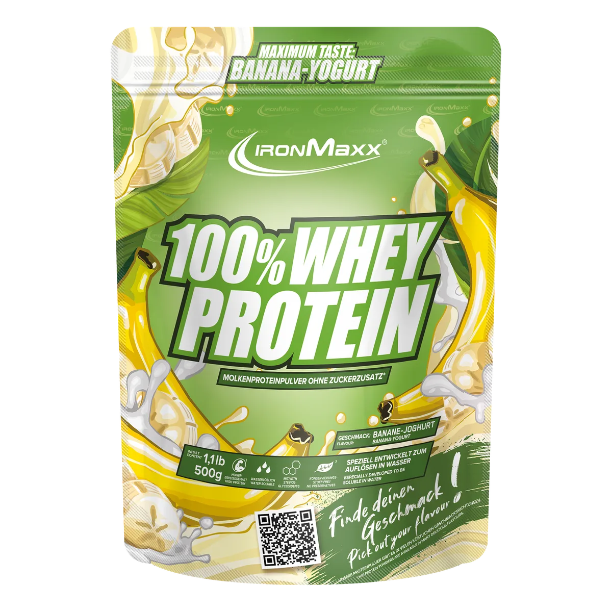 100% Whey Protein (500g) - Banane Yoghurt