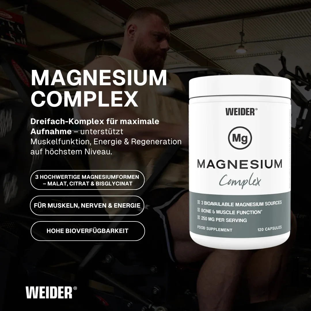 Magnesium Complex 120 Kapseln – Bild 2