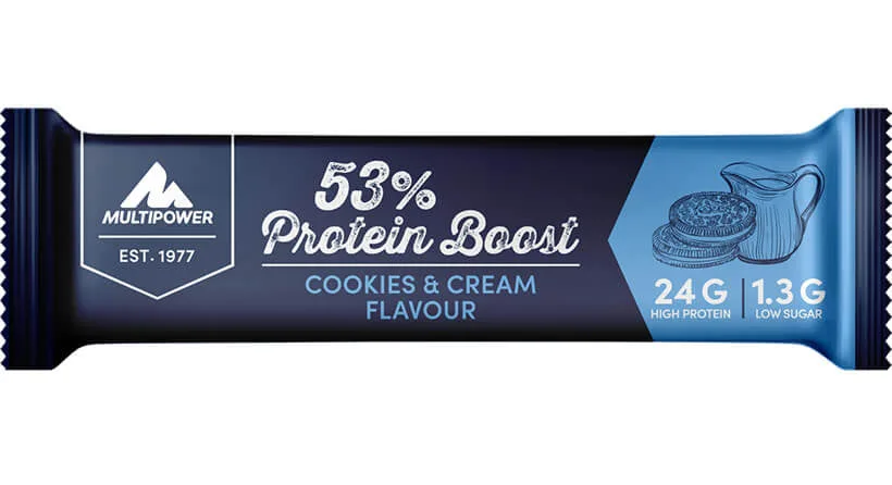 53% Protein Boost Bar (20x45g) Berry Yoghurt – Bild 3