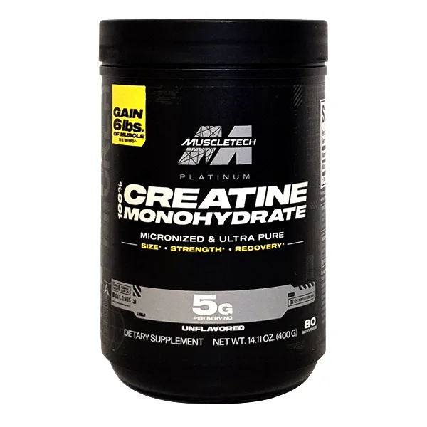MuscleTech Platinum 100% Creatine 400 g Kreatin Monohydrat