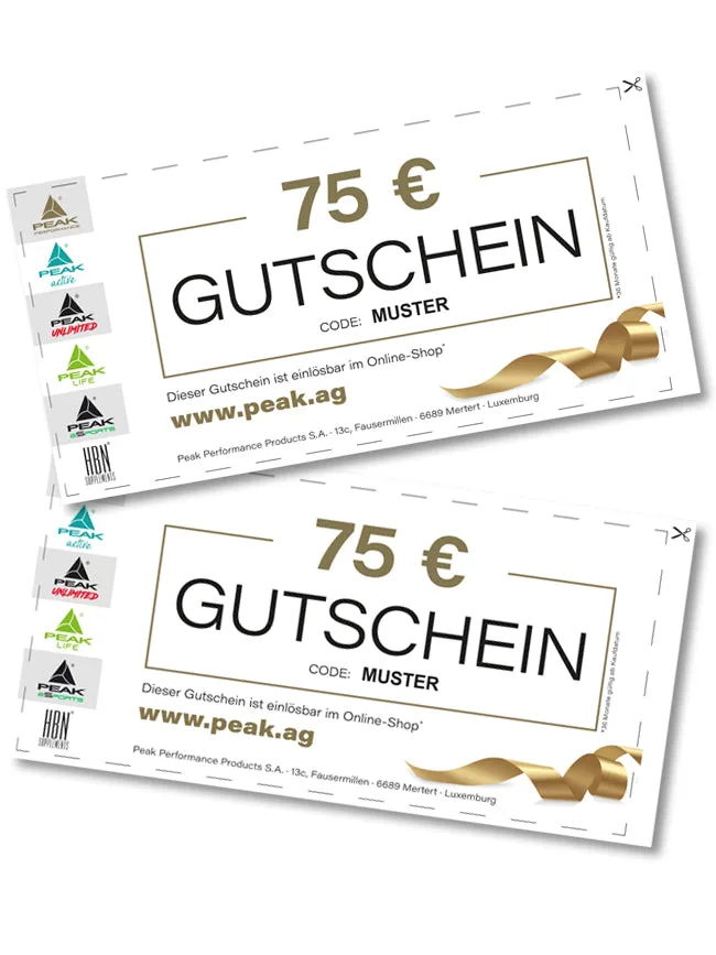 PEAK Gutschein 250,00 € – Bild 3