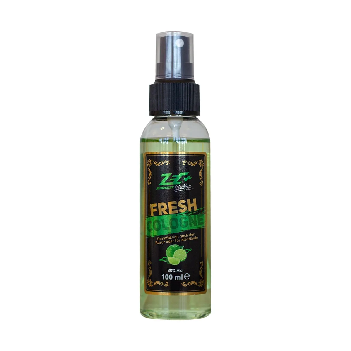 ZEC+ LIFESTYLE FRESH COLOGNE Limette / 100ml Klappverschluss