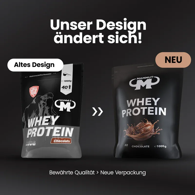 Mammut Whey Protein (1000g) Schokolade – Bild 6