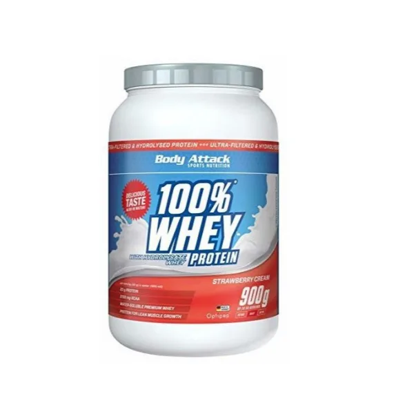 Body Attack 100% Whey Protein, 900g