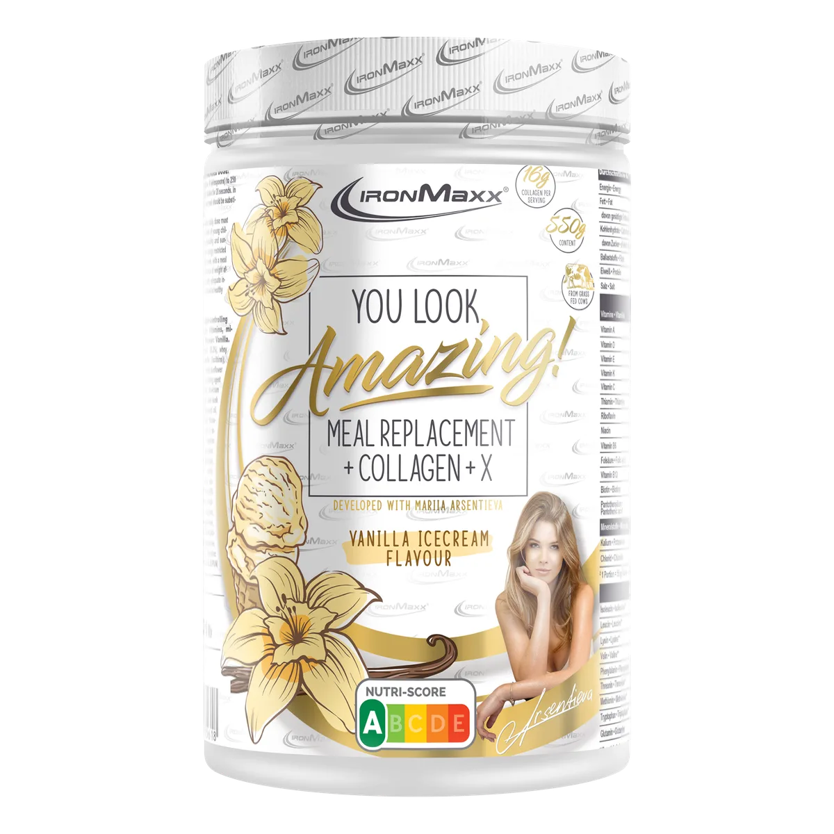 Amazing Food Mahlzeitenersatz (550G) - Vanilla Ice Cream