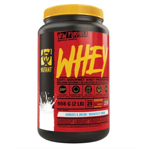 Mutant Whey Pulver, 900g