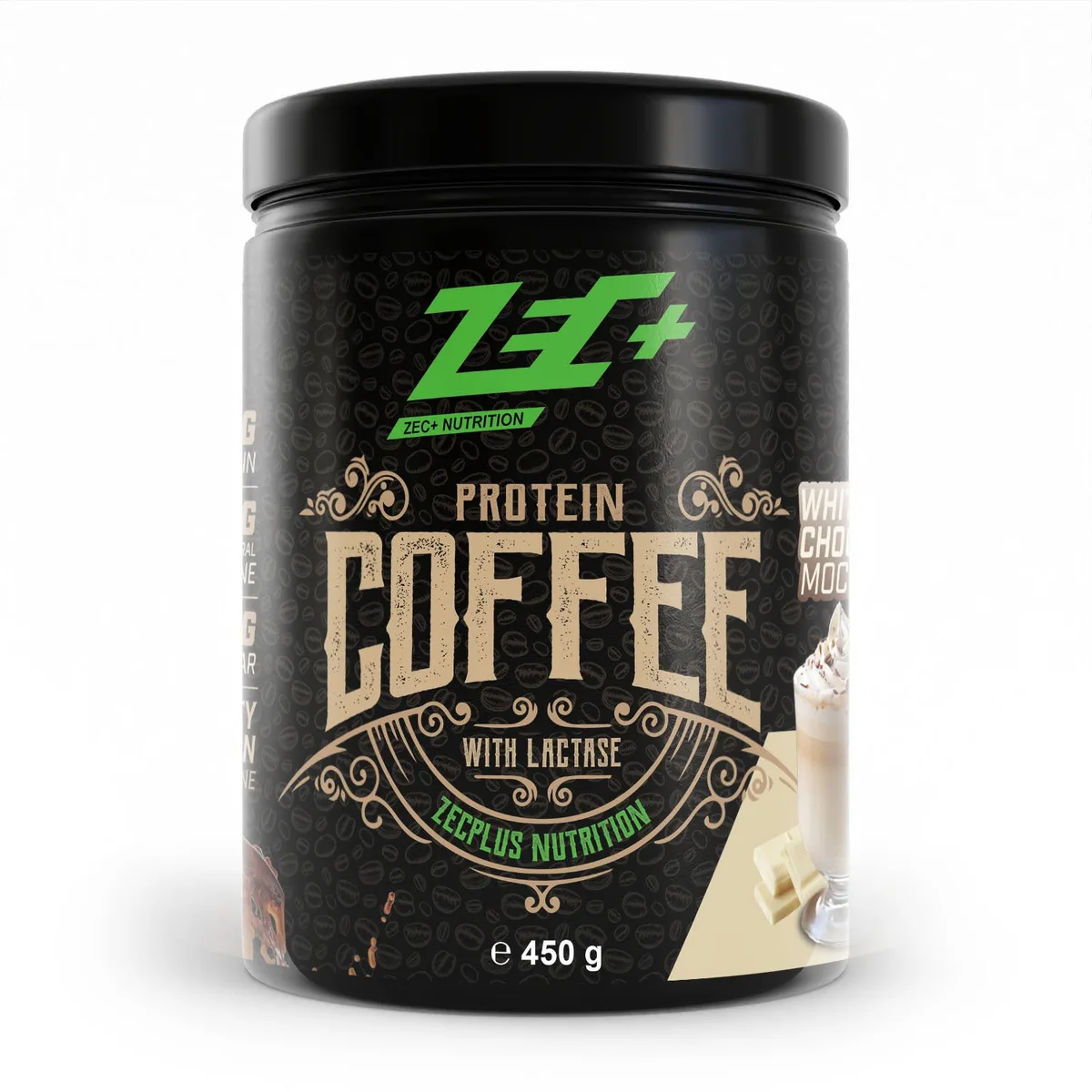 ZEC+ PROTEIN COFFEE, 450g Dark Roast