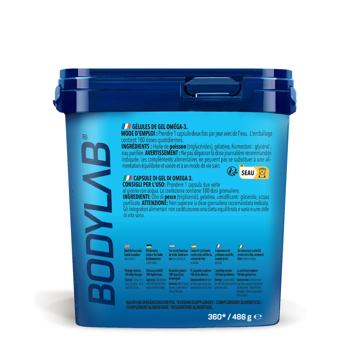 BIG PACK Omega-3 Extreme (360 Softgel Kapseln) – Bild 4