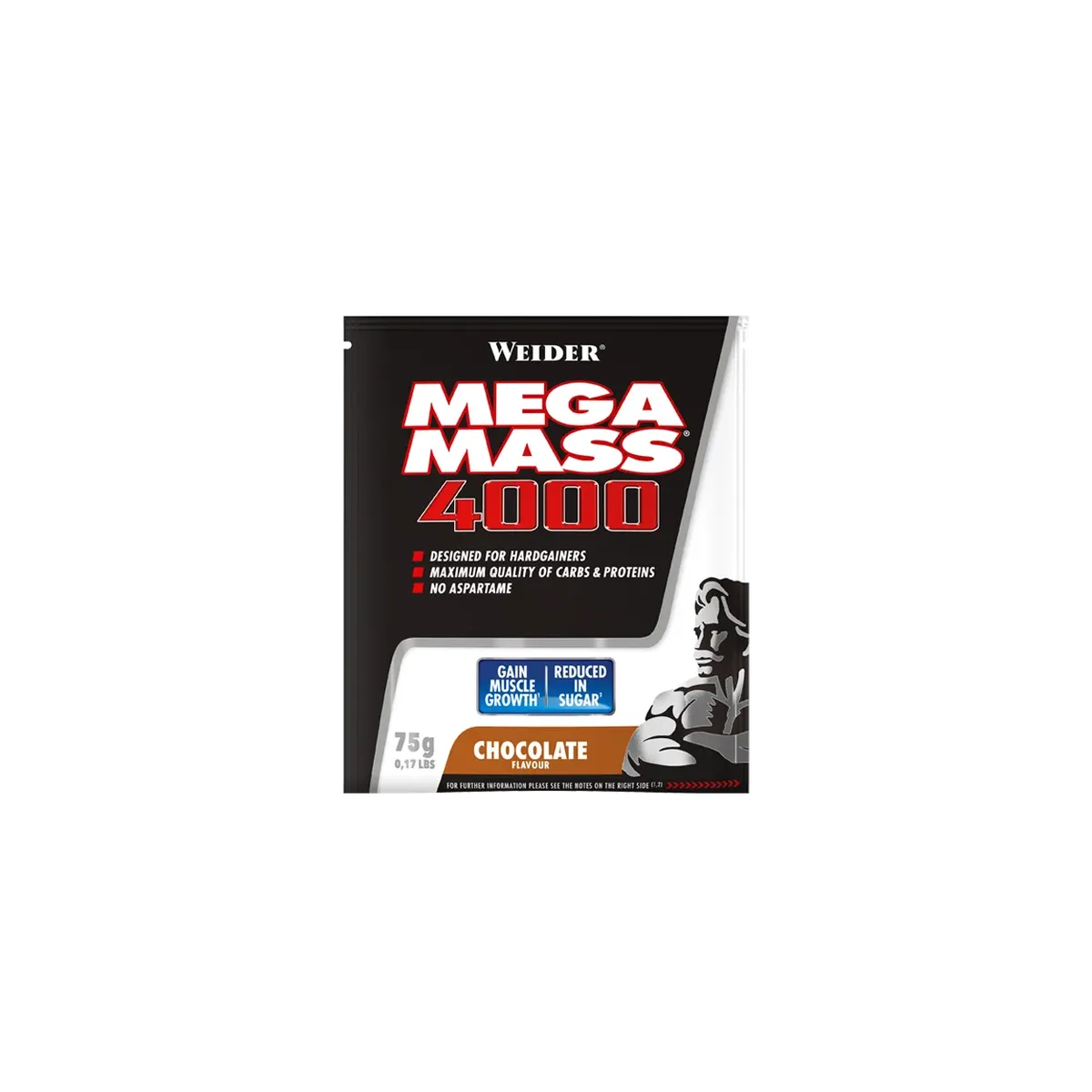 Mega Mass 4000 Probierbeutel Vanille / Probierbeutel (75g) – Bild 5