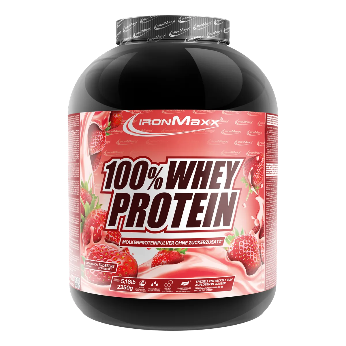 100% Whey Protein (2350g) - Erdbeere