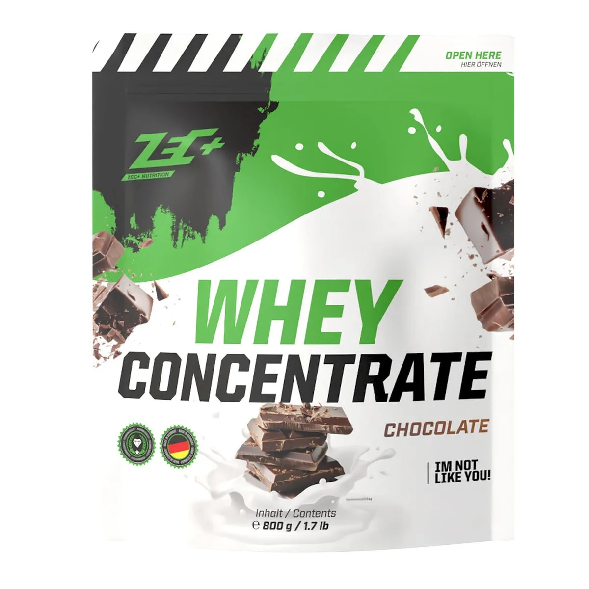 ZEC+ WHEY CONCENTRATE 800g 800g / Spaghetti-Eis – Bild 2