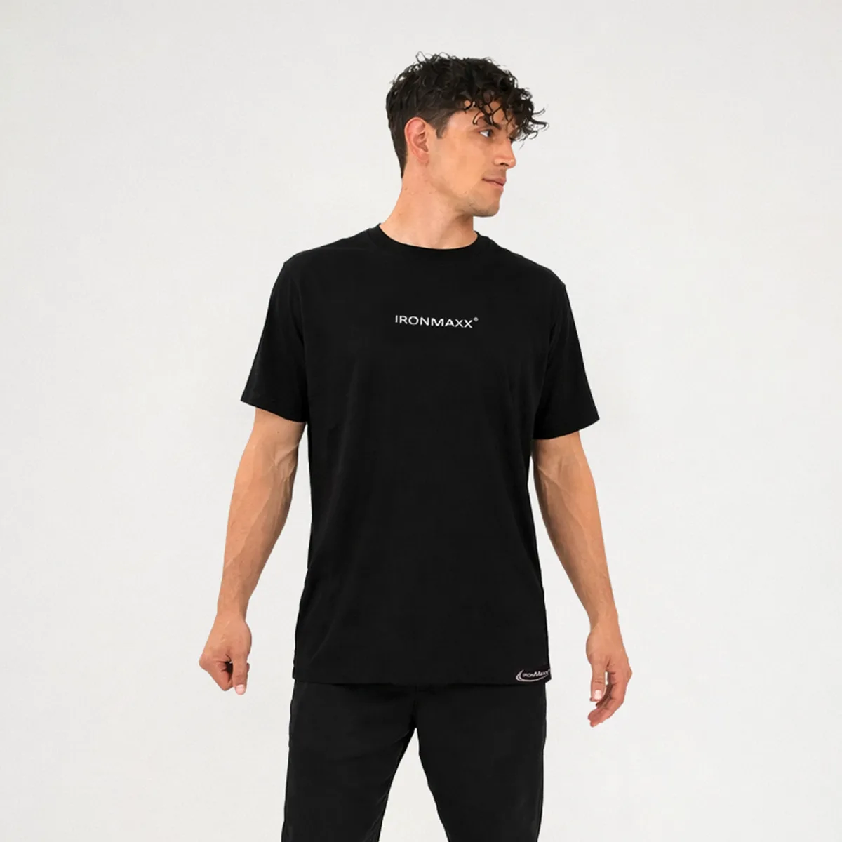 T-Shirt Herren Schwarz - Herren M – Bild 2