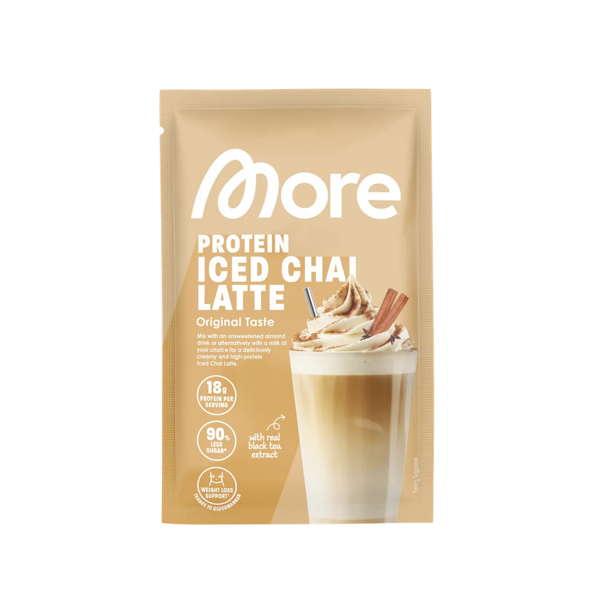 More Protein Iced Chai Latte Maple Walnut / 500g – Bild 2