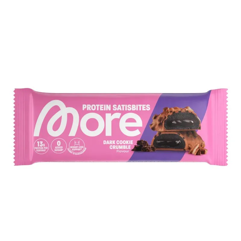 More Protein Satisbites 12 x 2x25g BOX / Milk Chocolate Pistachio – Bild 4