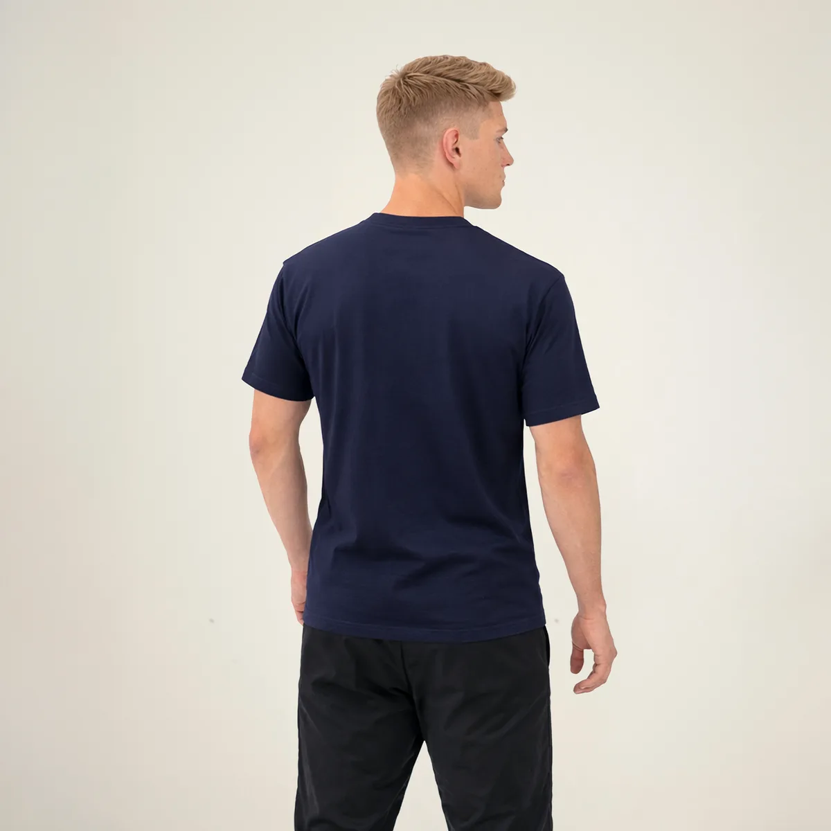 T-Shirt Herren Dunkelblau - Herren M – Bild 3