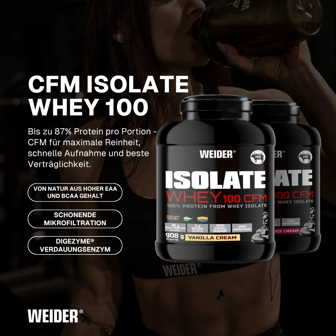 Isolate Whey 100 CFM Vanille / 2kg – Bild 2