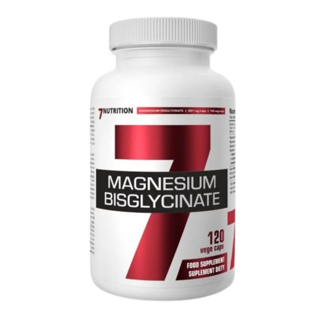 7Nutrition Magnesium Bisglycinate - 120 Vcaps.