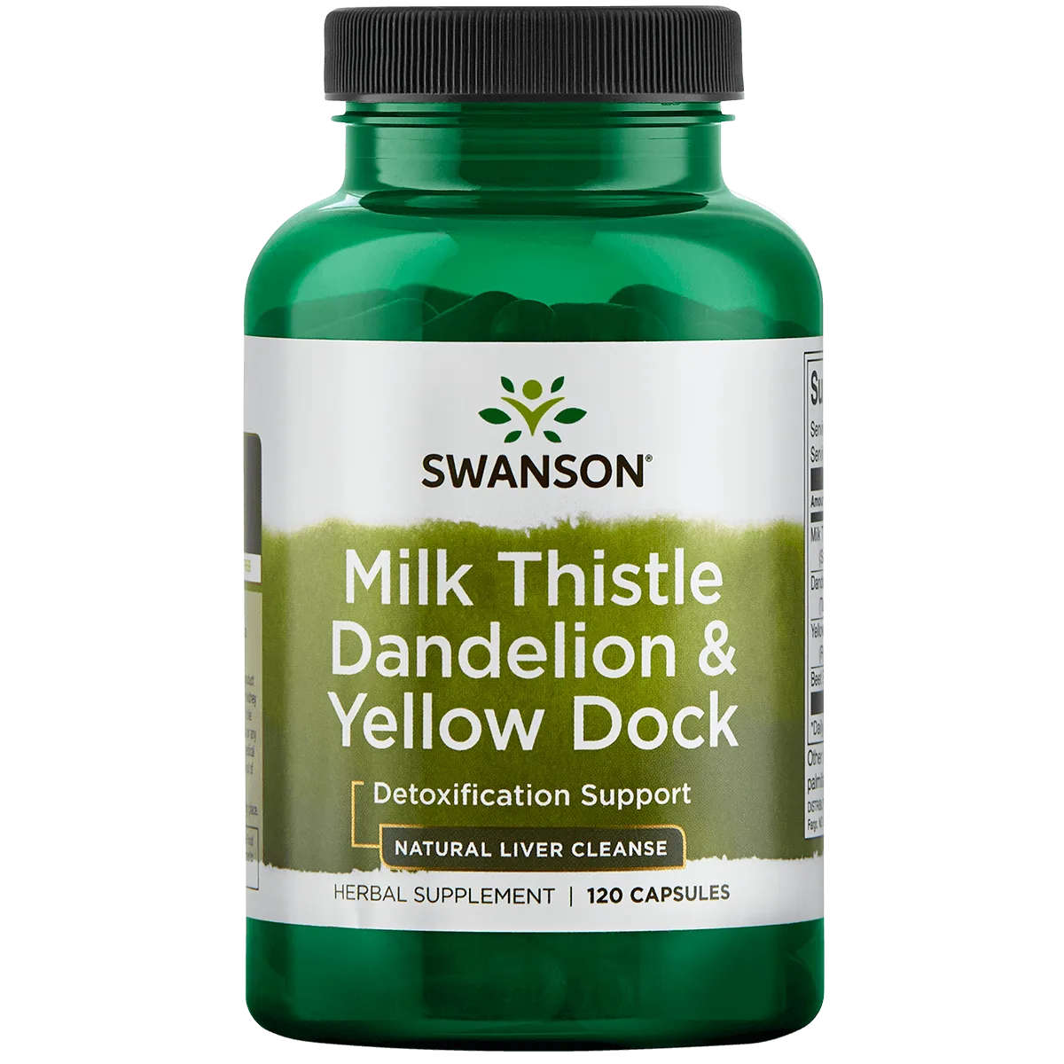 Milk Thistle, Dandelion, Yellow Dock 120