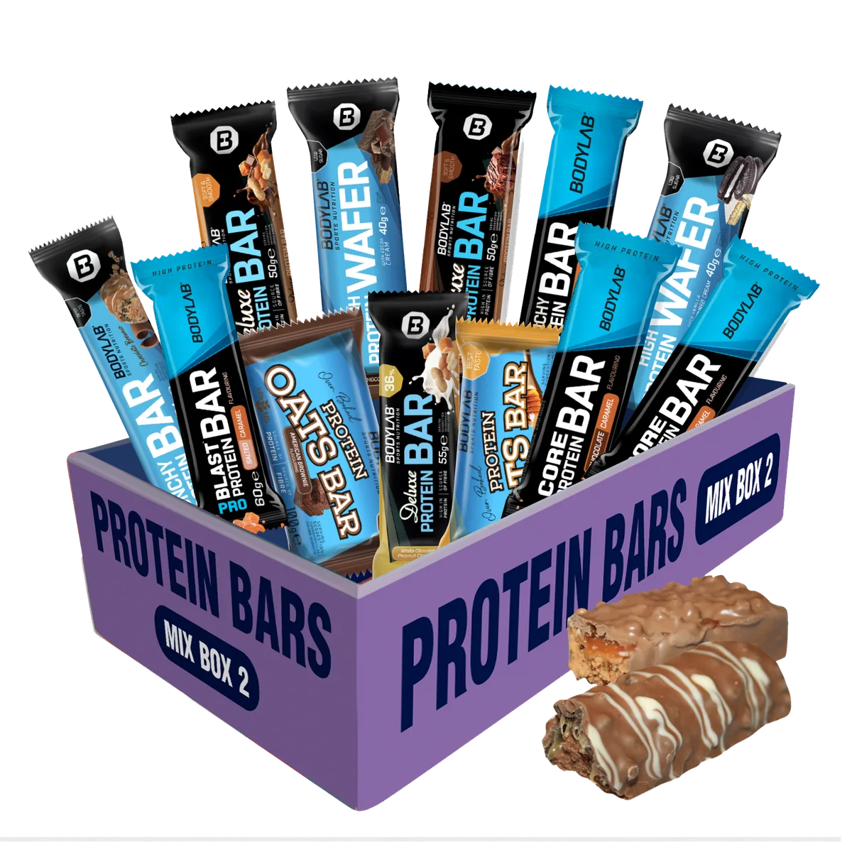 Protein Bar MIX BOX 2 (12x40g-100g)
