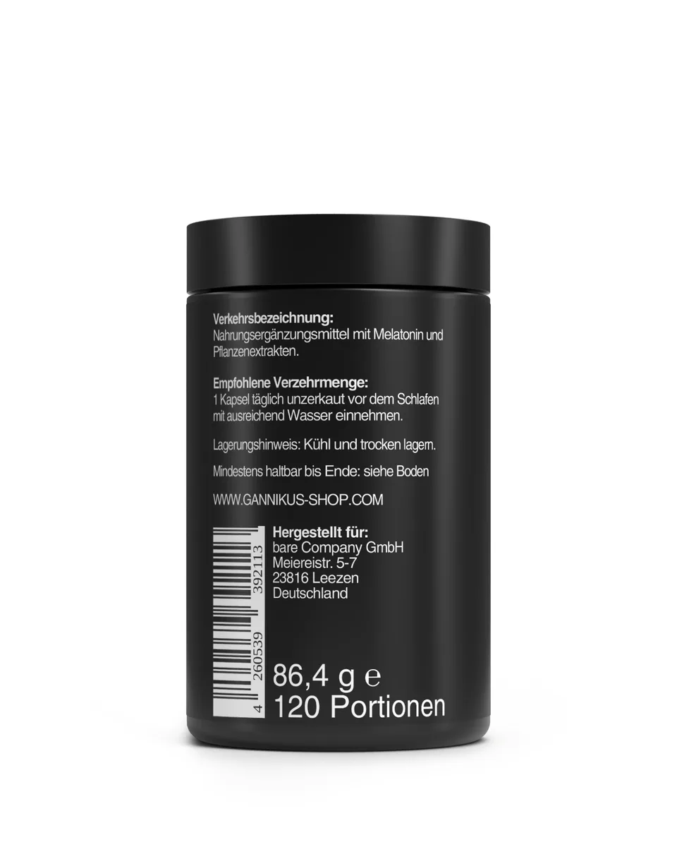 MELATONIN+ - 120 Kapseln – Bild 2