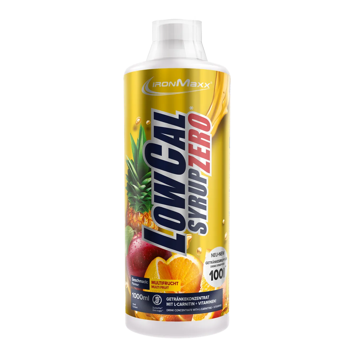 LowCal Syrup Zero (1000ml) - Multifrucht