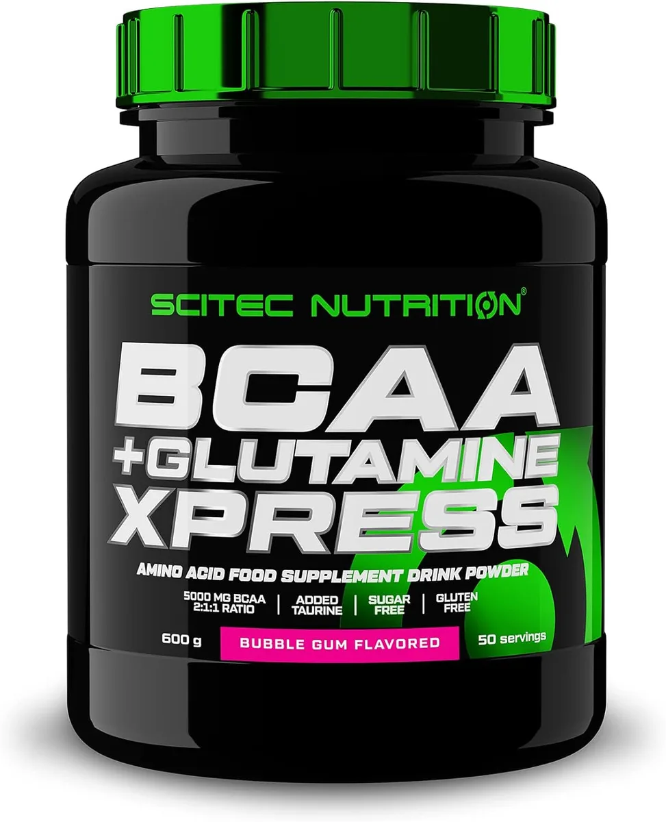 BCAA + Glutamine Xpress (600g) Apple – Bild 3