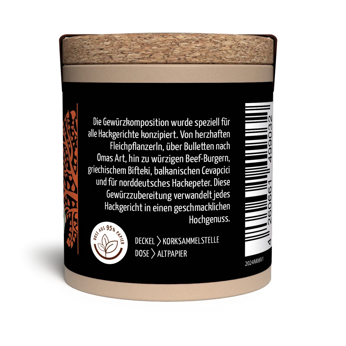 Burger Gewürzzubereitung Bio (52g) – Bild 3