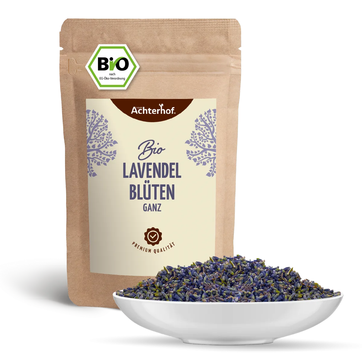 Lavendelblüten ganz Bio (100g) – Bild 2