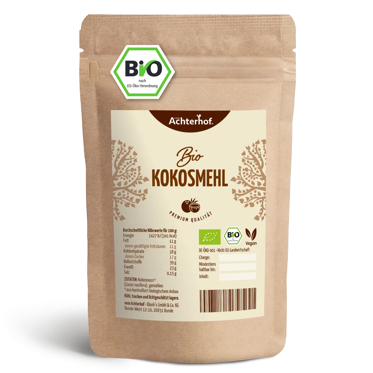 Kokosmehl Bio (1000g)