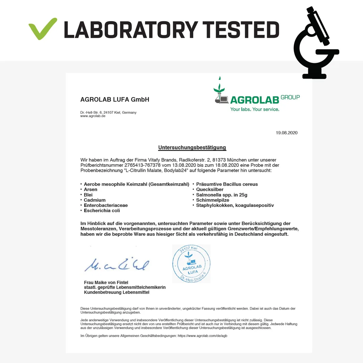 L-Citrulline Malate (500g) – Bild 4