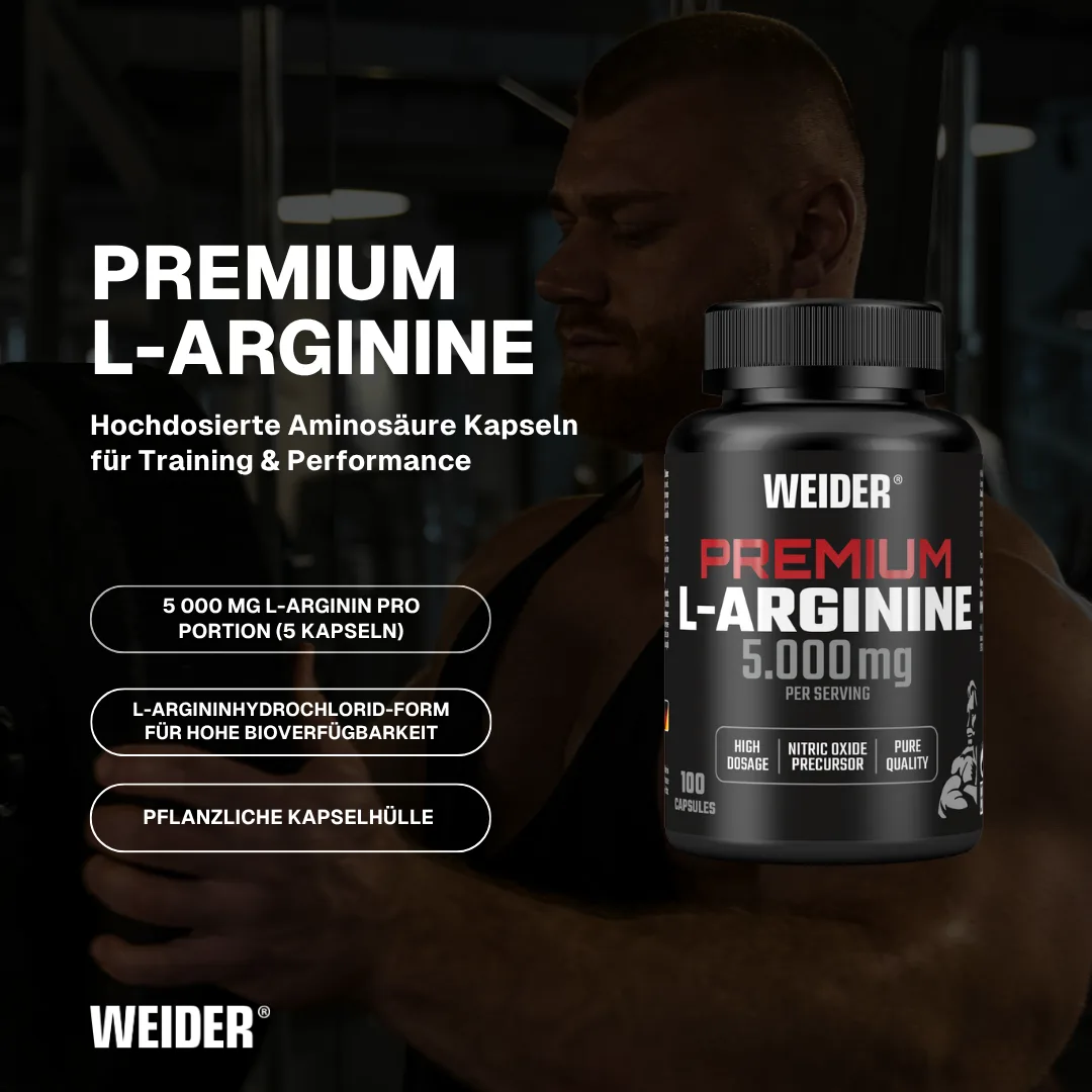 L-Arginine Caps 100 Kapseln – Bild 2